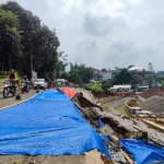 Akibat longsor, proyek underpass Stasiun Batu Tulis Bogor terancam molor