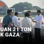 VIDEO: Jokowi melepas 21 ton bantuan kemanusiaan ke Gaza